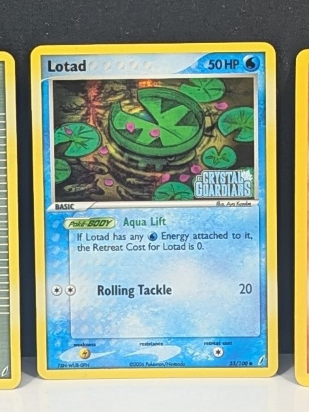 Lot of five Pokémon cards